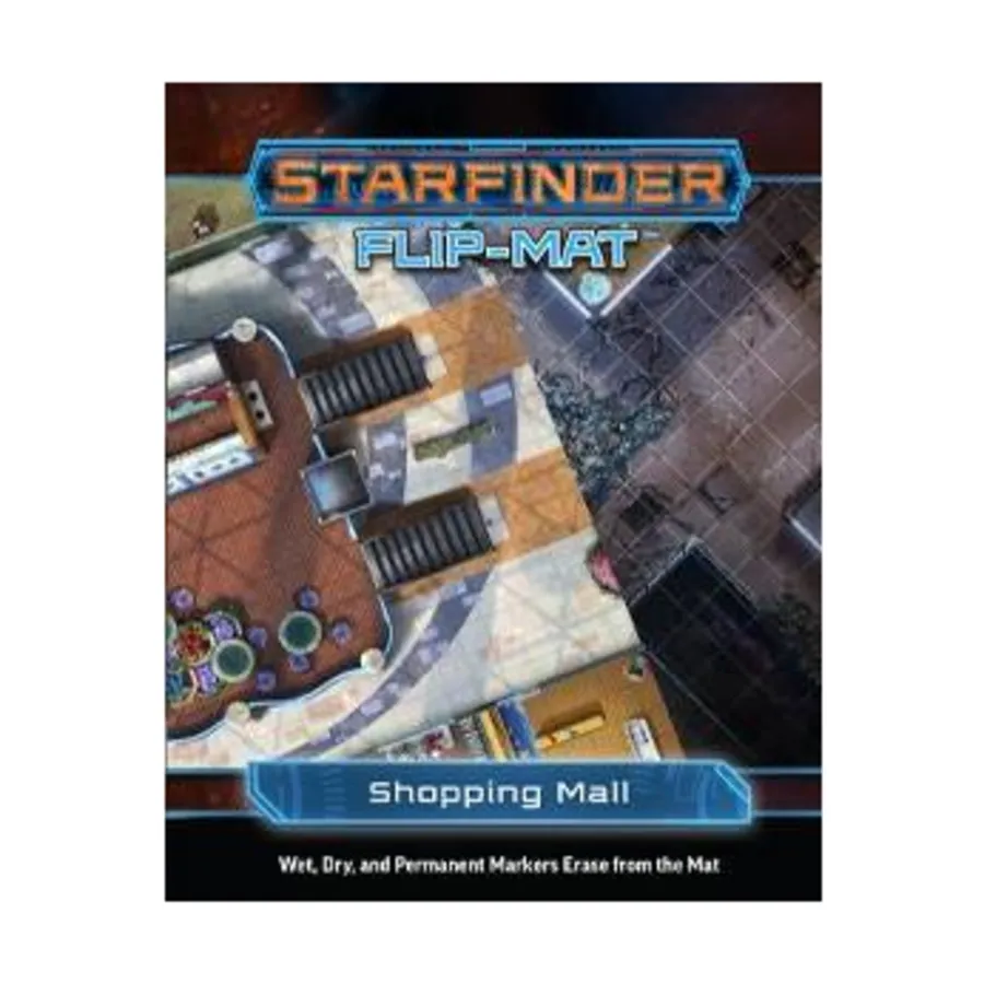 

Флип-мат - Торговый центр, Starfinder Campaign Setting - Flip-Mats & Map Folios