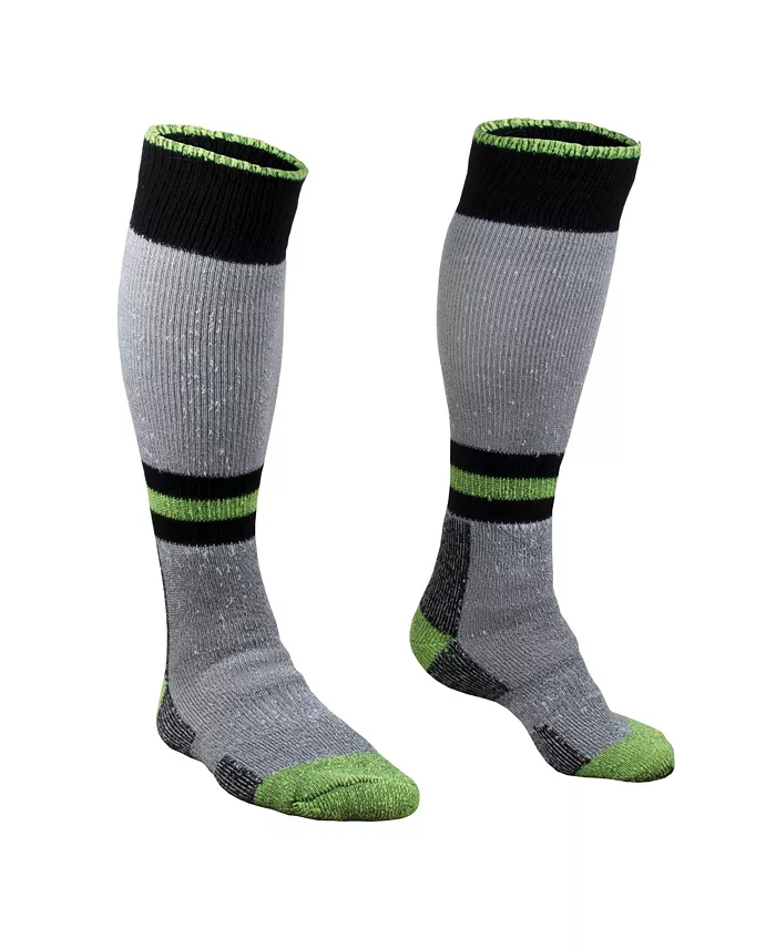 

Мужские носки Super Sock - высокие до колена, влагоотводящие, для холодной погоды RefrigiWear, серый