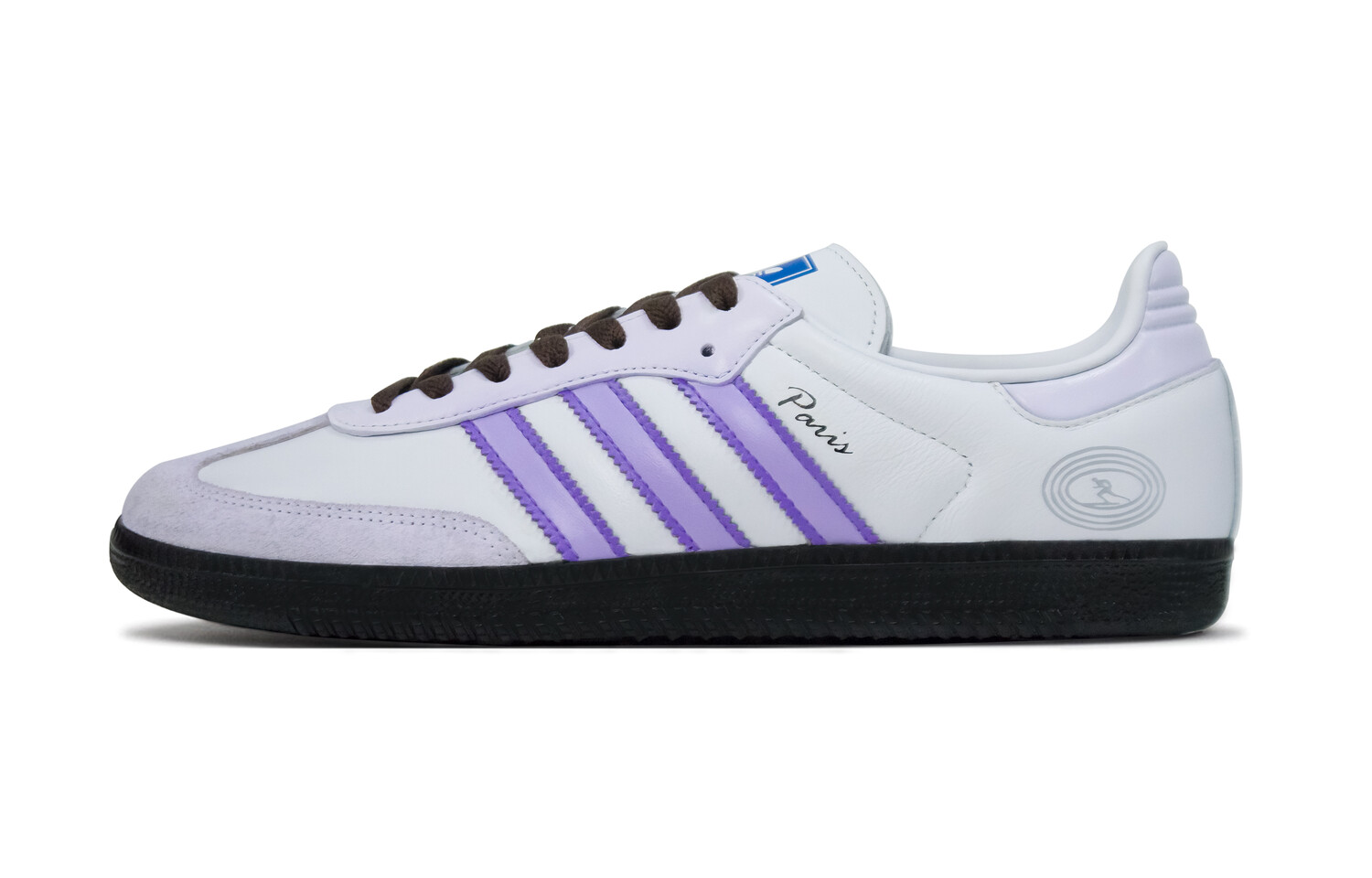 

Кроссовки adidas originals SAMBA OG Skateboarding Shoes Unisex Low-top Grayish White Purple, фиолетовый