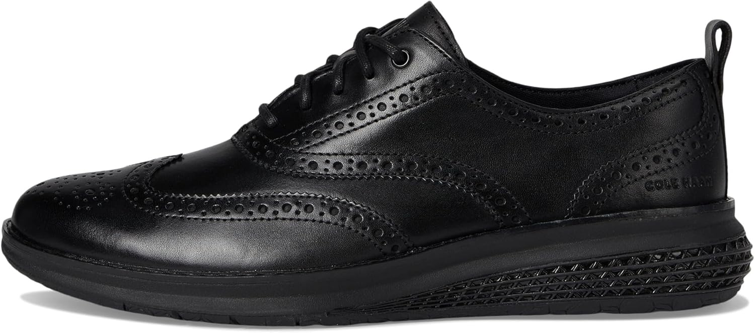 Мужские туфли Cole Haan Originalgrand Energyweave Wingtip, черный — фото 4