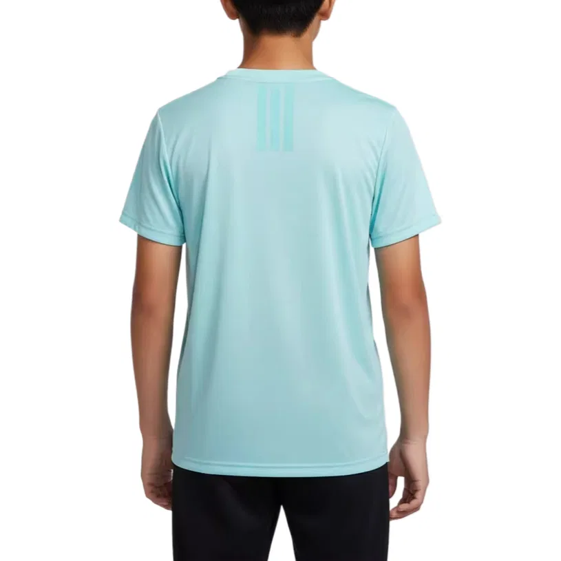 Детская футболка с круглым вырезом Adidas, Blue — фото 3