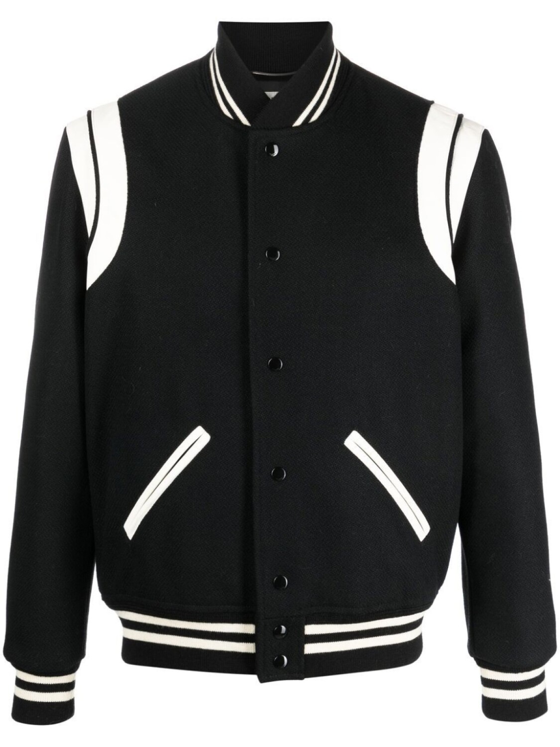 

Saint Laurent бомбер Teddy, черный