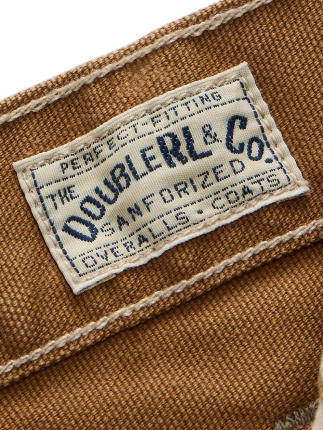 Ralph Lauren RRL джинсы с нашивкой-логотипом, нейтральный цвет — фото 3