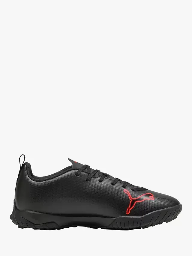 Детские футбольные бутсы ULTRA 6 PLAY TT, Puma, черно-красные PUMA