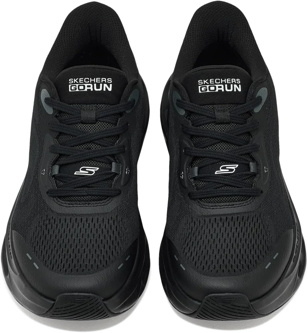 Кроссовки Skechers Men's Max Cushioning Glide Step Advert Hands Free Slip In Trainers, черный — фото 2