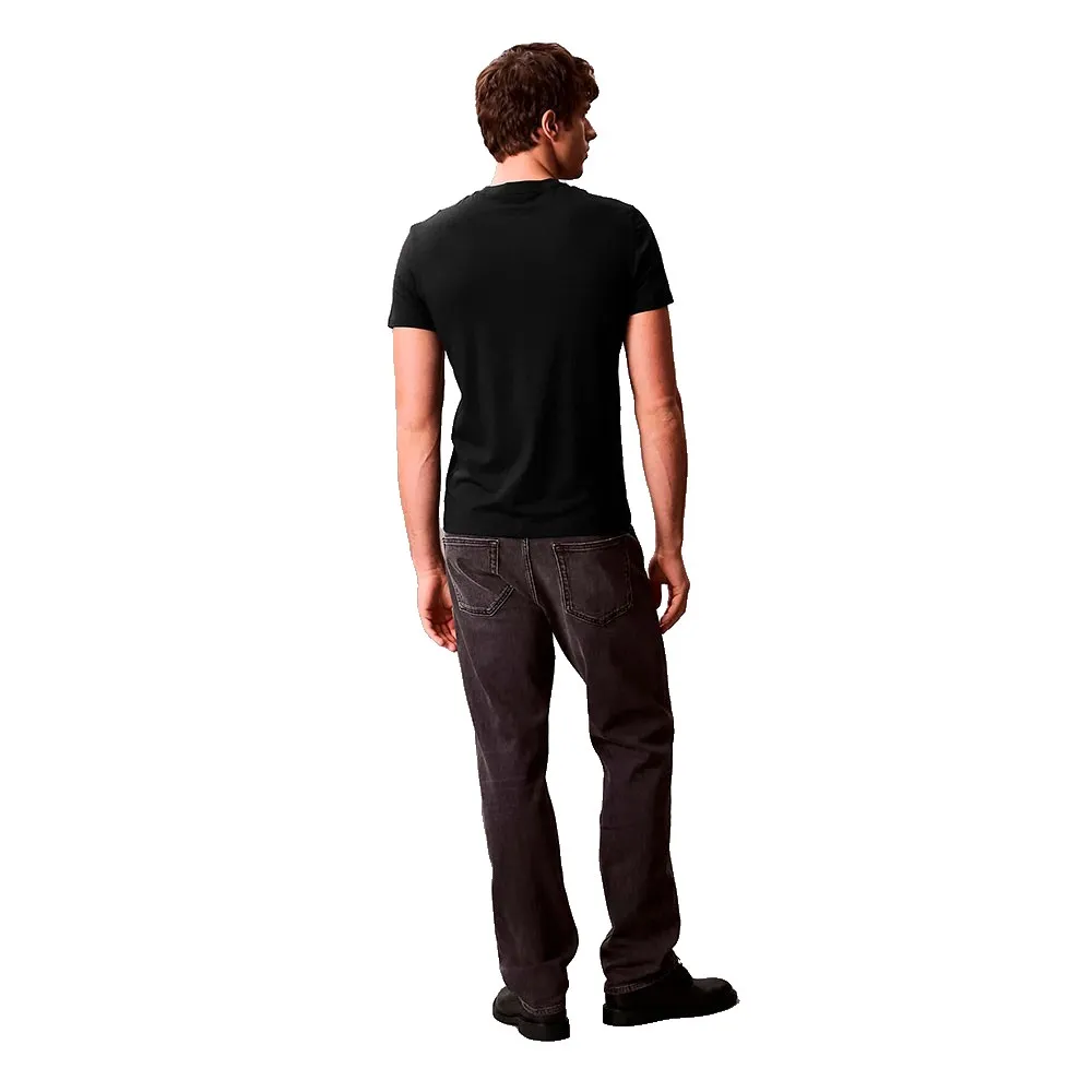 Футболка с коротким рукавом Calvin Klein Liquid Touch Slim Fit, черный — фото 2