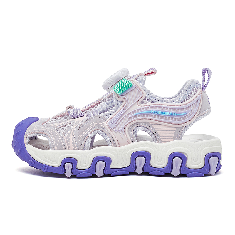 

Сандалии детские, дышащие, противоскользящие и износостойкие HOBIBEAR, фиолетовый