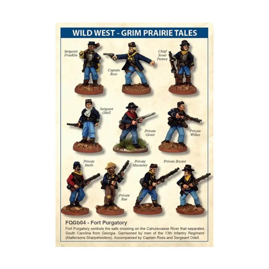 

Форт Чистилище, Wild West Miniatures (Artizan Designs) (28mm)