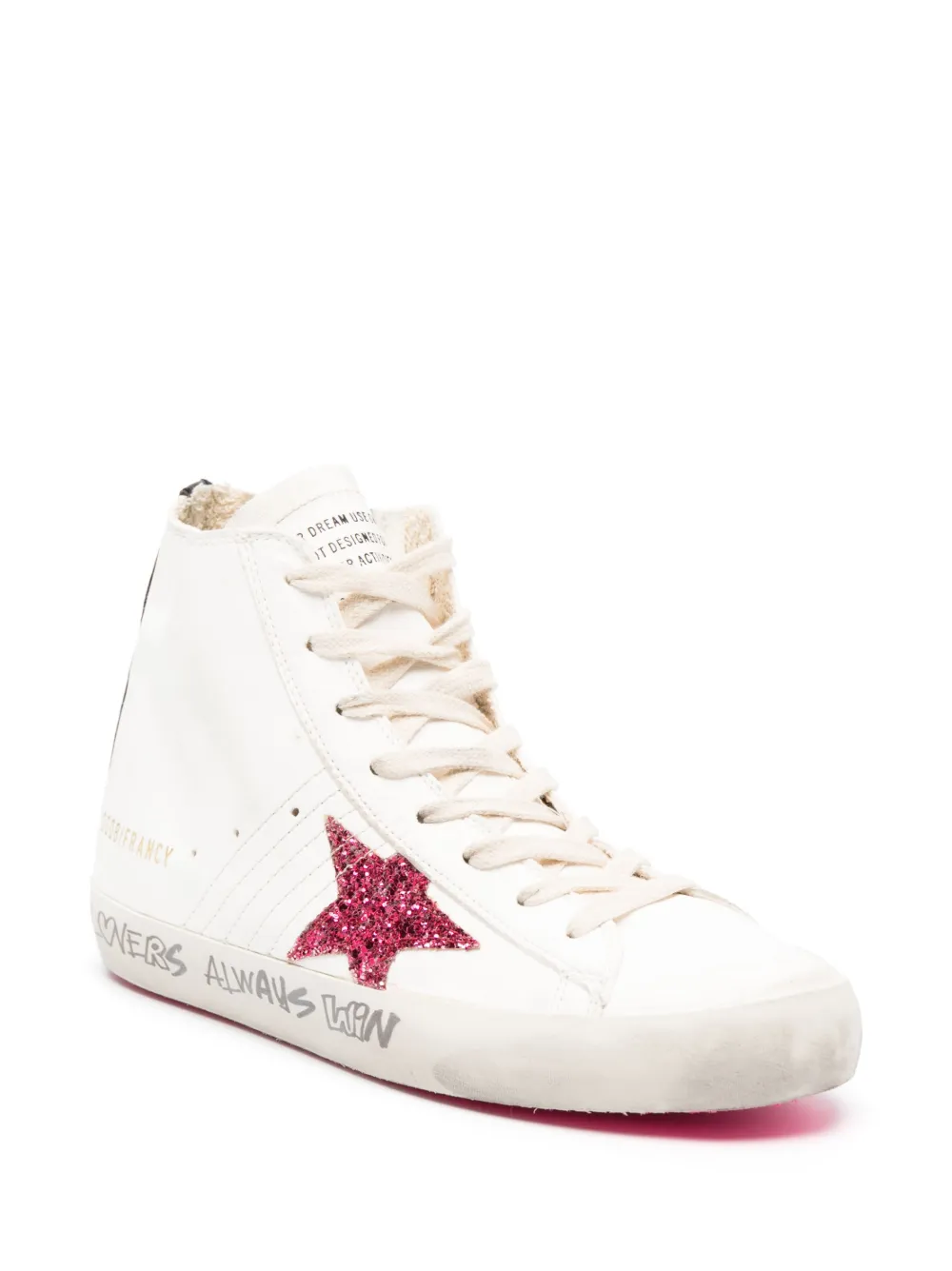 Высокие кеды Francy GOLDEN GOOSE, белый — фото 2