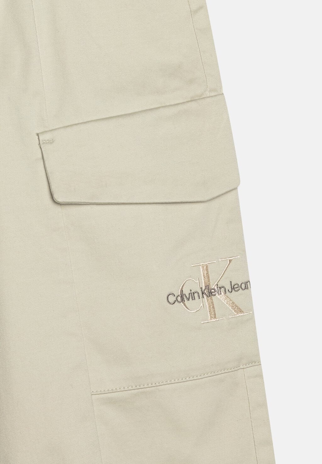 

Брюки карго CLEAN UTILITY PANTS Calvin Klein Jeans, кремовый
