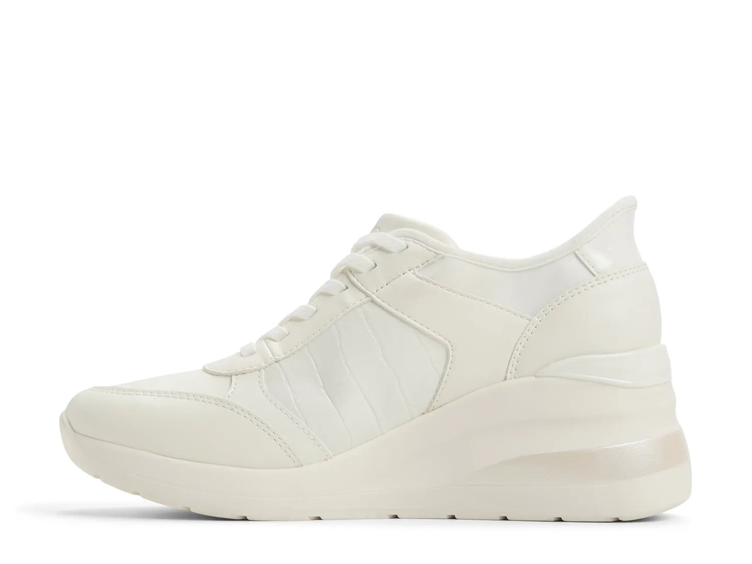 Кроссовки Aldo Iconi Step Wedge Sneaker, белый — фото 2