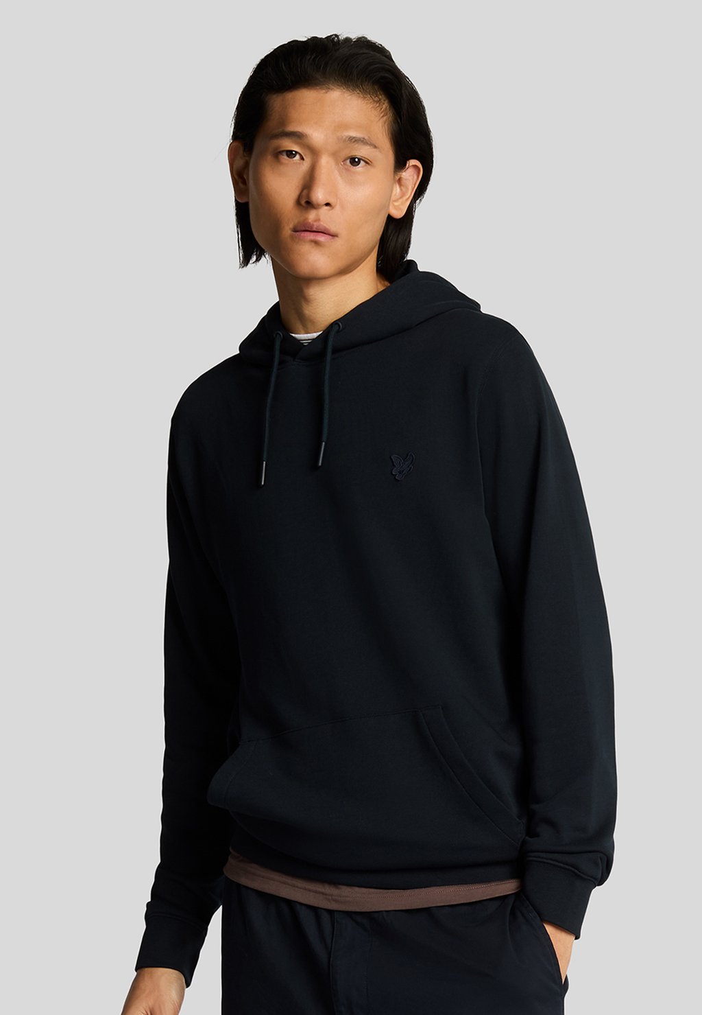 

Толстовка MID LAYERS SUPERFINE Lyle & Scott, темно-синий