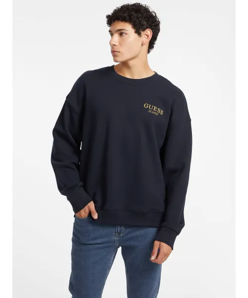 

Толстовка Regular fit Guess Jeans, синий