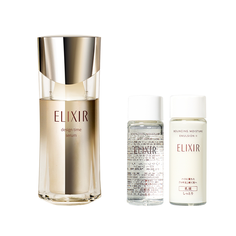 

Сыворотка против морщин набор для ухода за кожей подтягивающая и увлажняющая ELIXIR