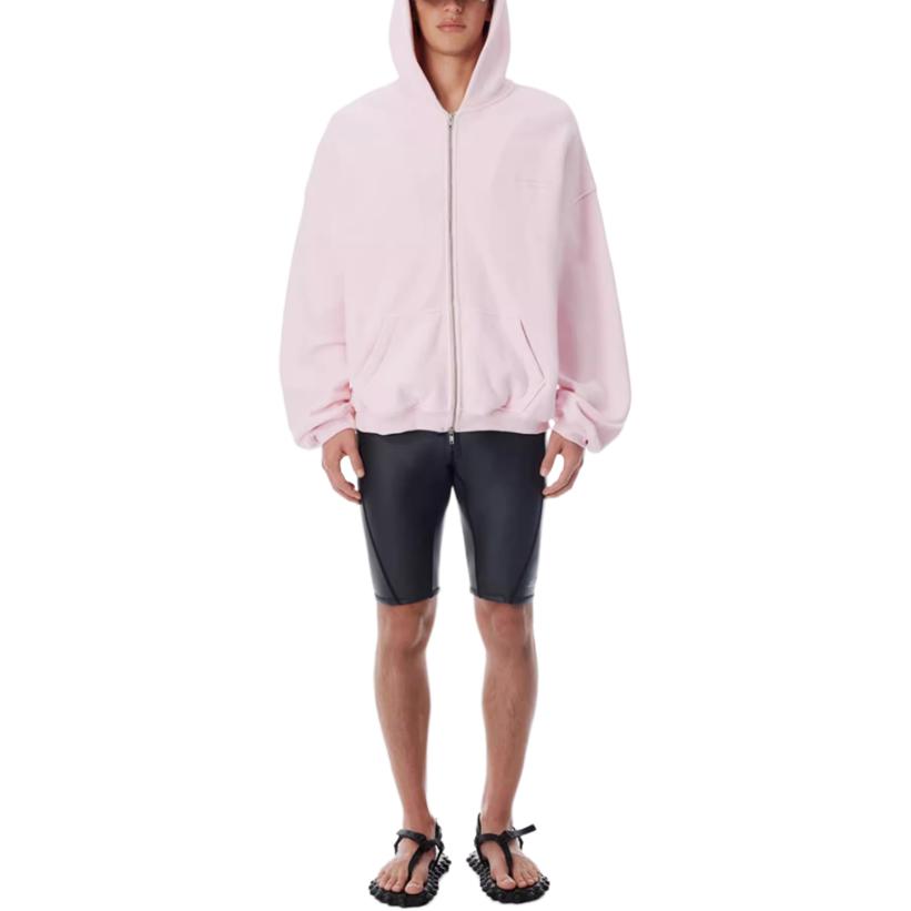 Толстовка SS25 Unisex Alexander Wang, светло-розовый — фото 2