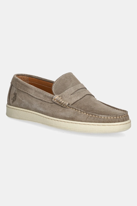 

Замшевые мокасины MIGUEL U.S. Polo Assn., бежевый