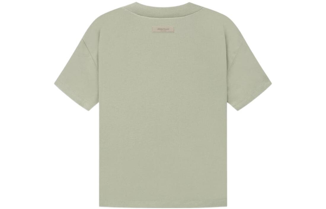Мужская футболка Fear of God Essentials, Пыльный зеленый — фото 2