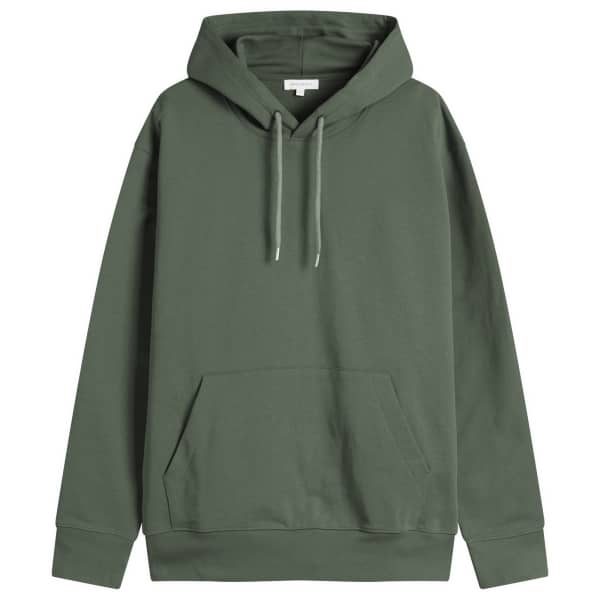 

Стандартная толстовка с капюшоном Norse Projects, цвет aluminum petrol