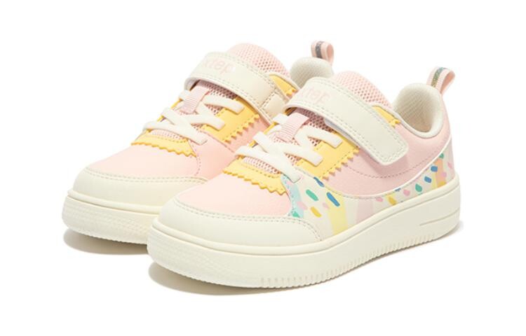 Детские кроссовки для скейтбординга PS Low-top Белый/Розовый/Желтый Xtep — фото 2