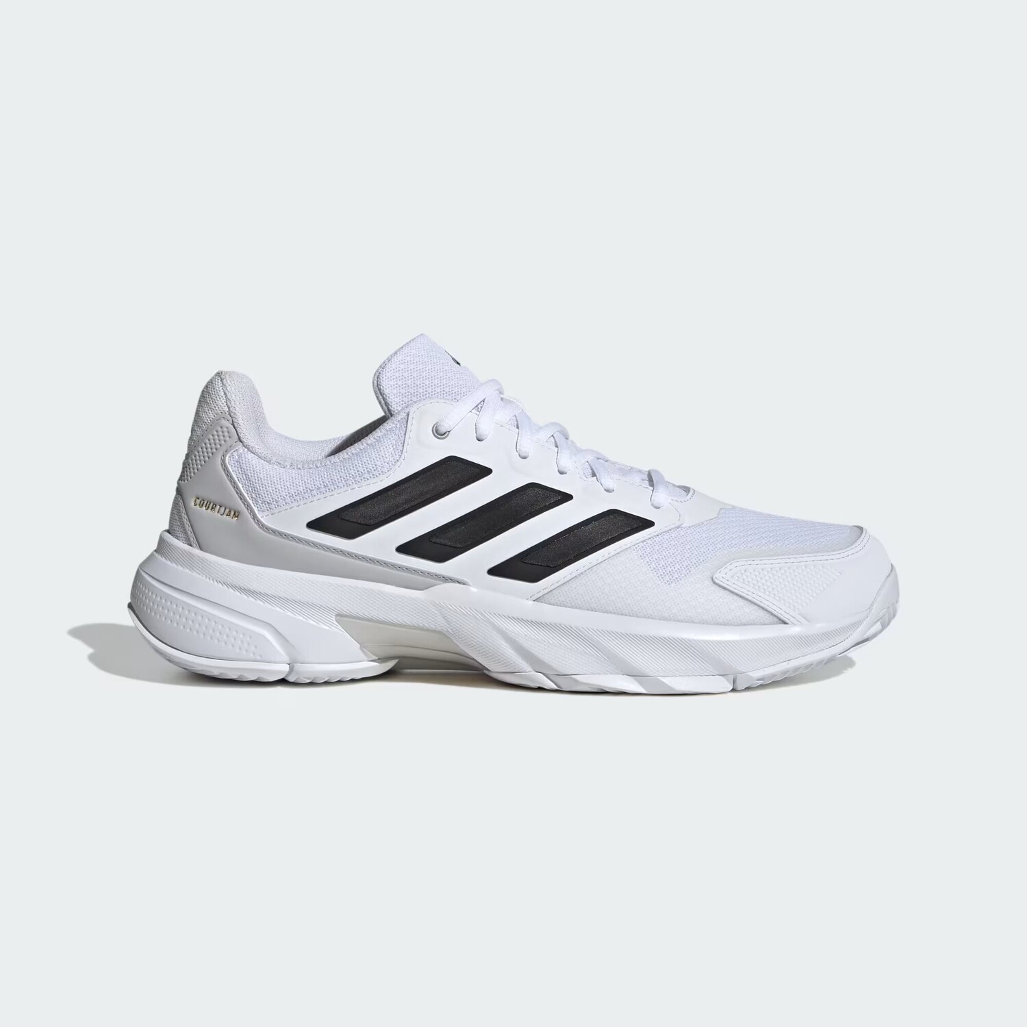 

Теннисные туфли Courtjam Control 3 Adidas, цвет Cloud White/Core Black/Grey Two
