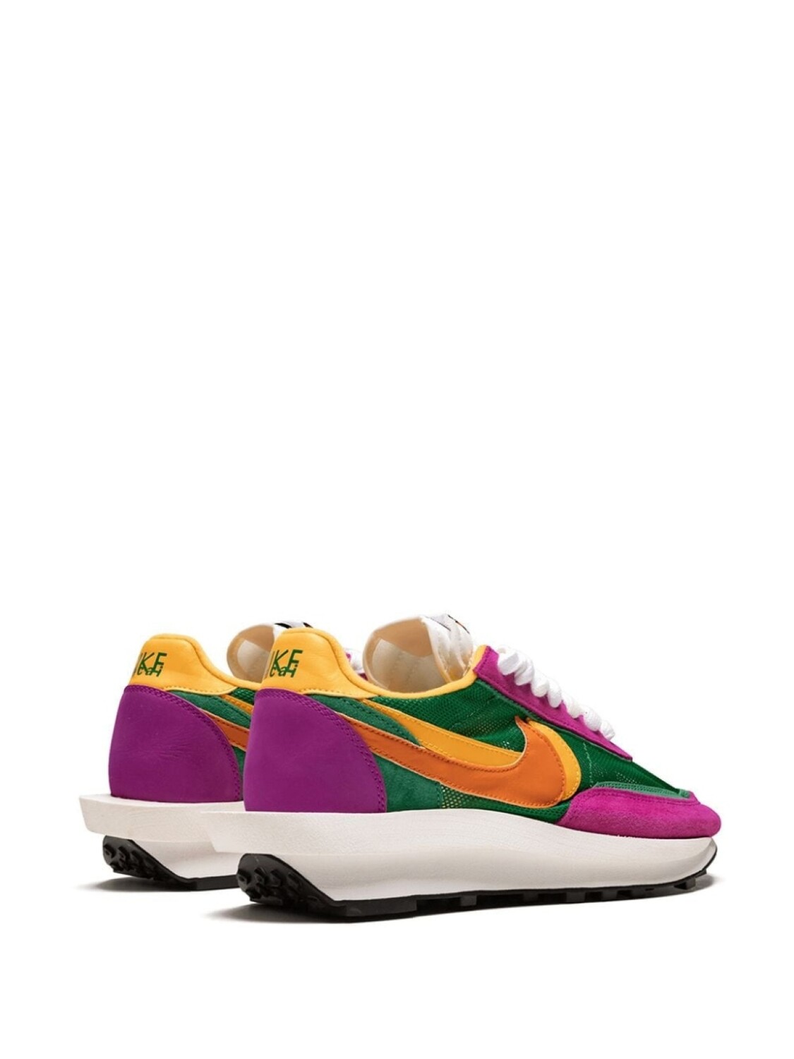Кроссовки LDV Waffle из коллаборации с Sacai Nike, зеленый — фото 3