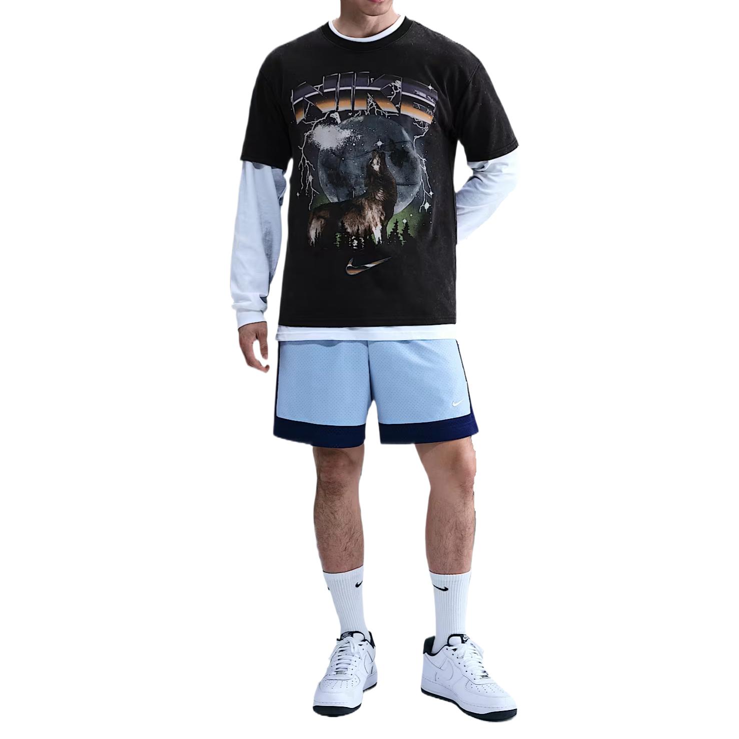Футболка Max90 Wolf Nike, черный — фото 4