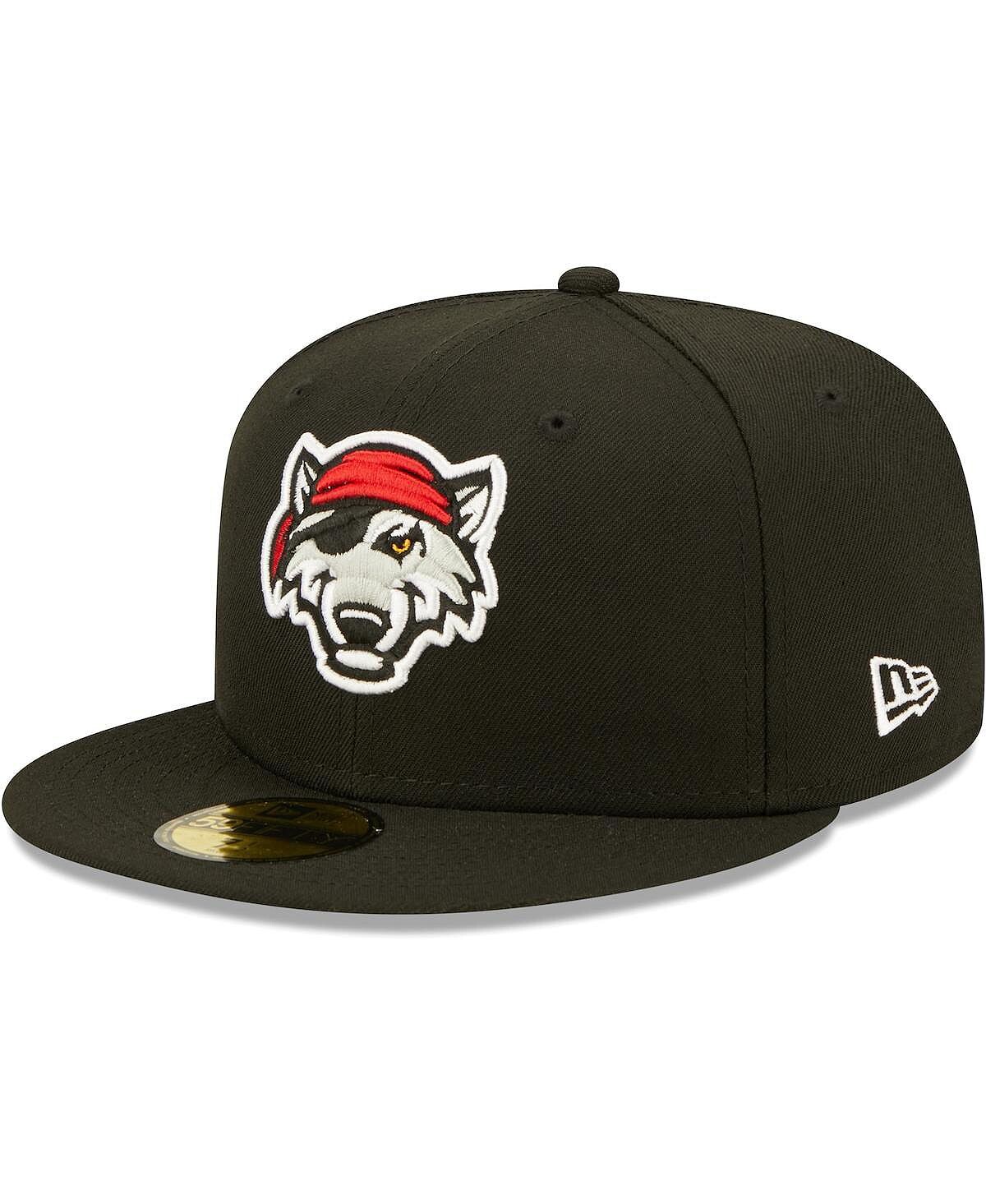 

Мужская черная приталенная шляпа Erie SeaWolves Authentic Collection Team Home 59FIFTY New Era