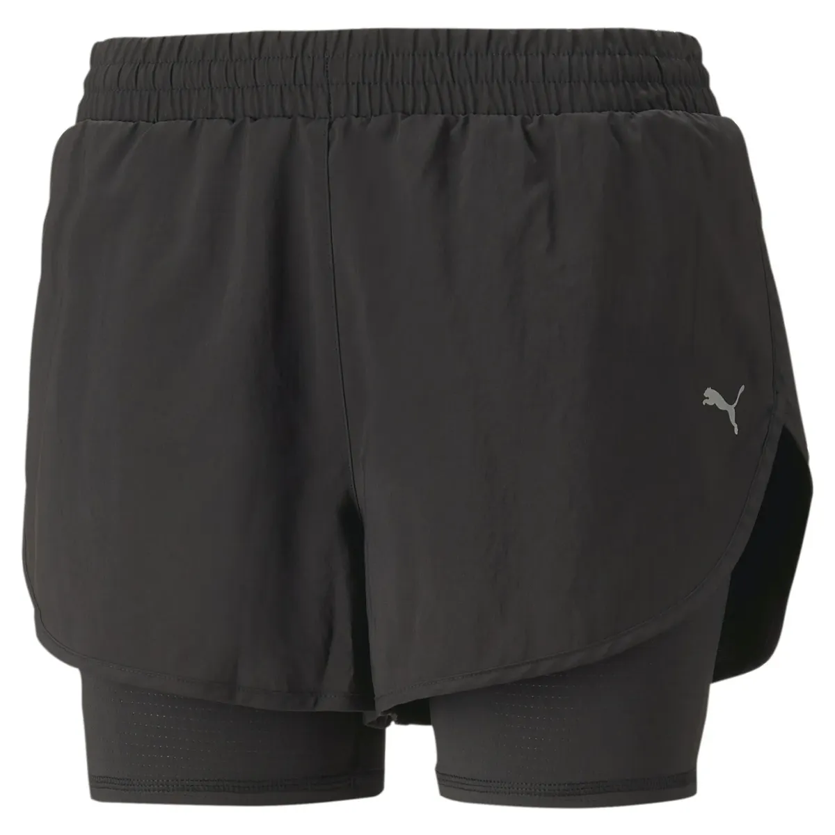 

Шорты для бега PUMA "Шорты для бега 2 в 1 женские Run Favorite", черный