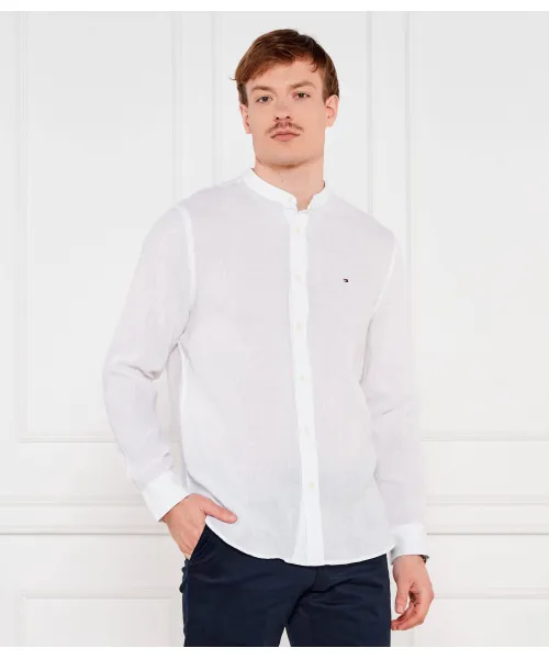 

Льняная рубашка Regular fit Tommy Hilfiger, белый