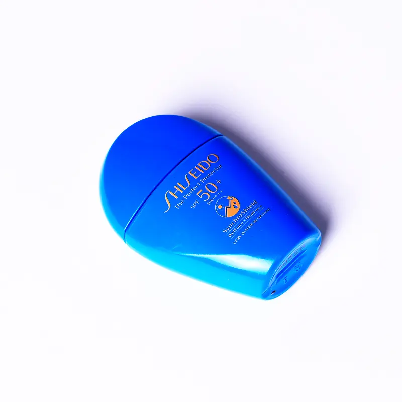 SHISEIDO ZISHENGTANG крем-солнцезащитный Blue Chubby набор из 4 шт 50мл+15мл*3 защита от ультрафиолета — фото 4