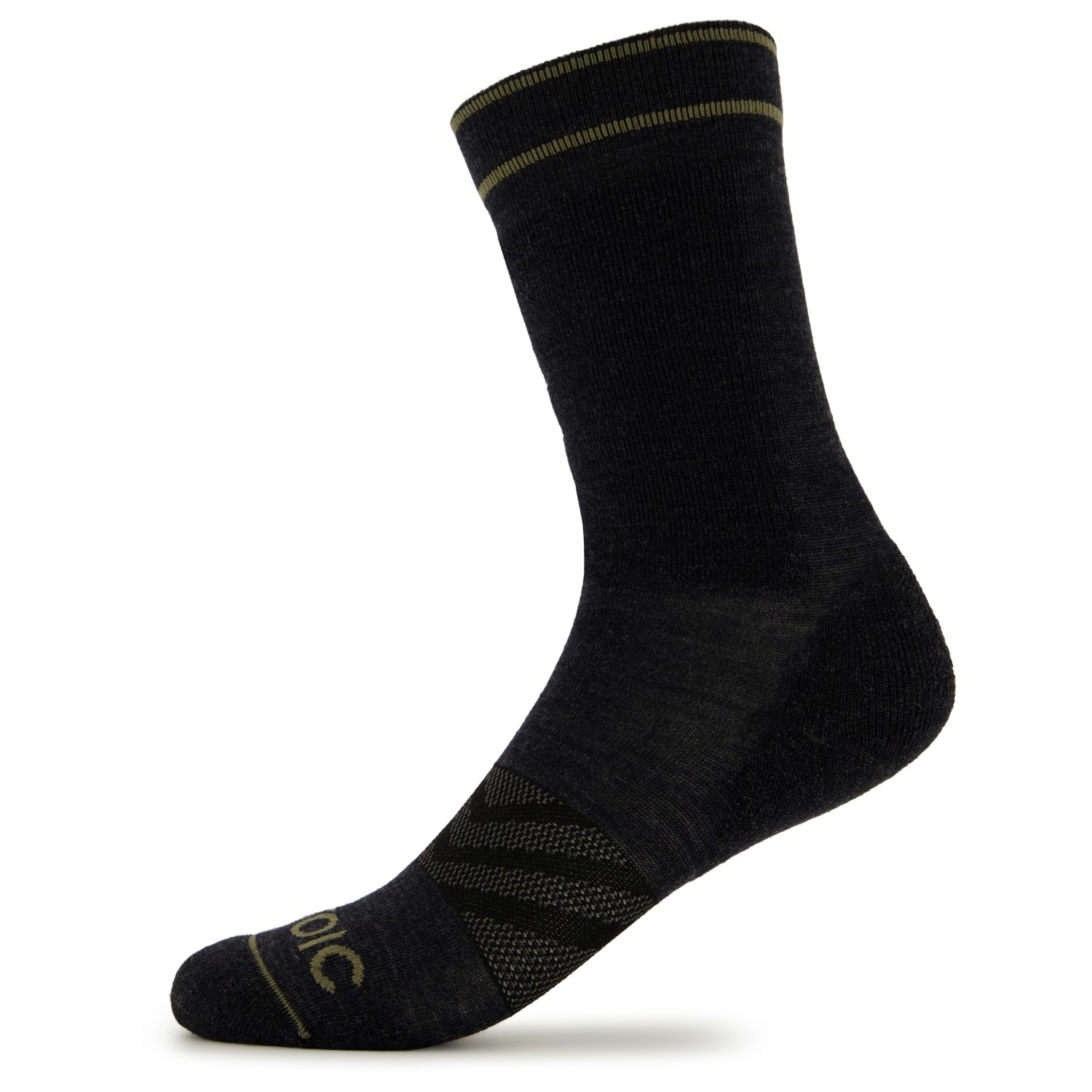 

Походные носки Stoic Merino Outdoor Crew Socks Pro, цвет Anthracite Melange