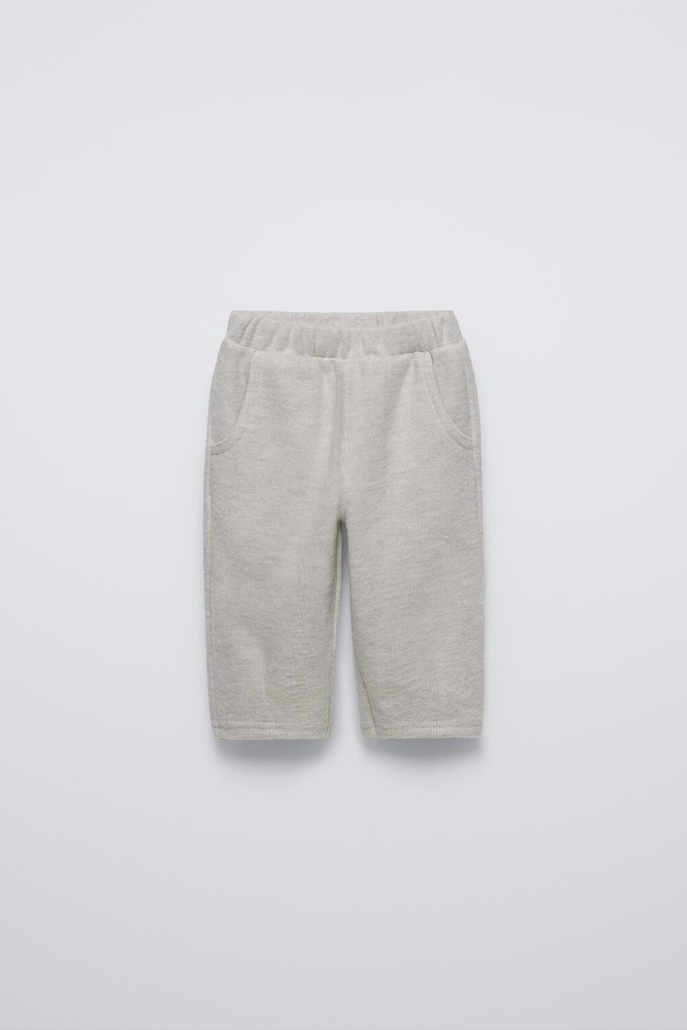 

Мягкие мешковатые брюки soft touch ZARA, песочный/мергель