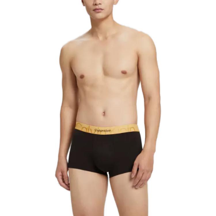 Кальсоны боксеры мужские 1 упаковка черные Calvin Klein — фото 3