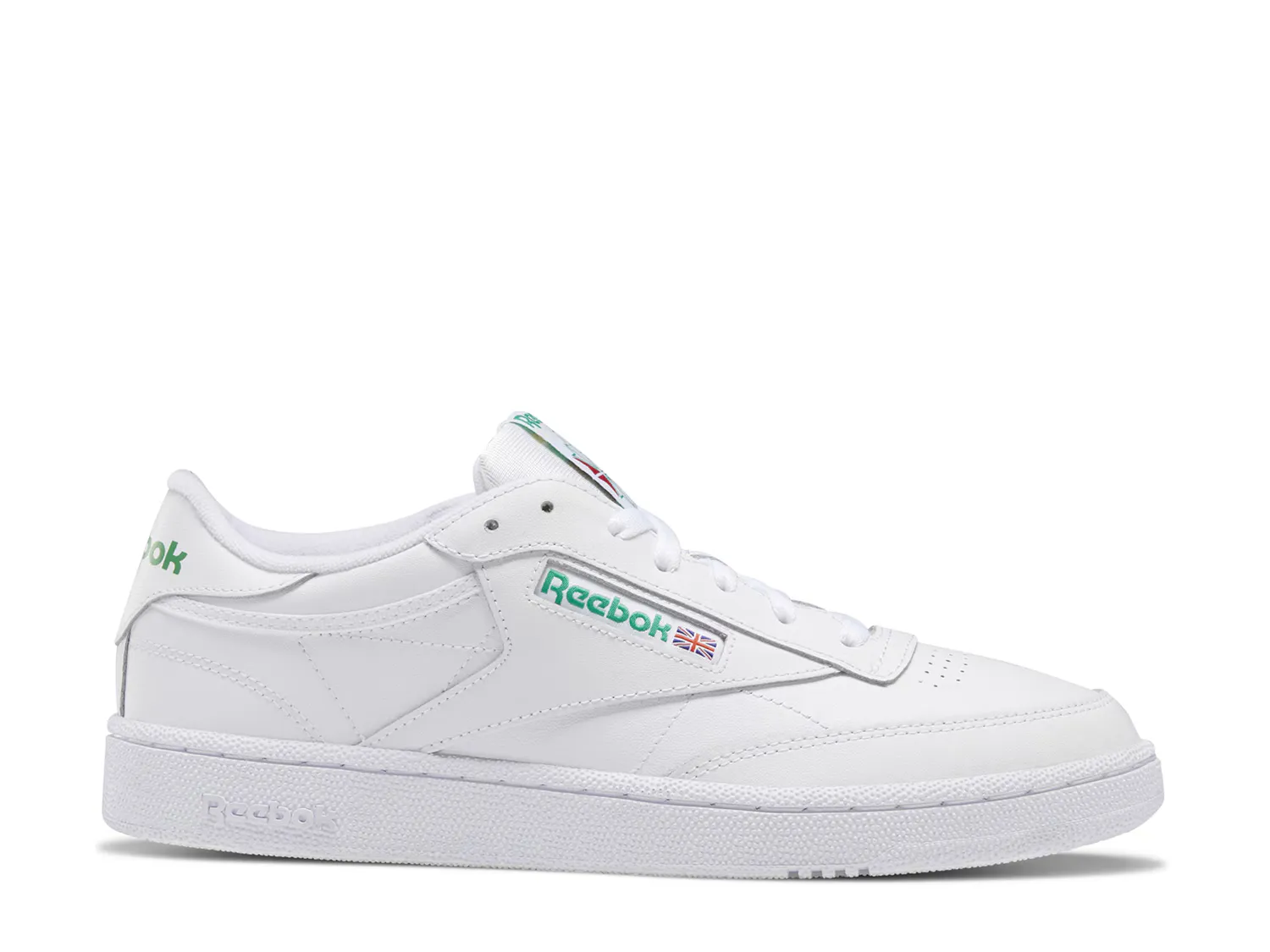 

Кроссовки Club C 85 Sneaker Reebok, белый/зеленый