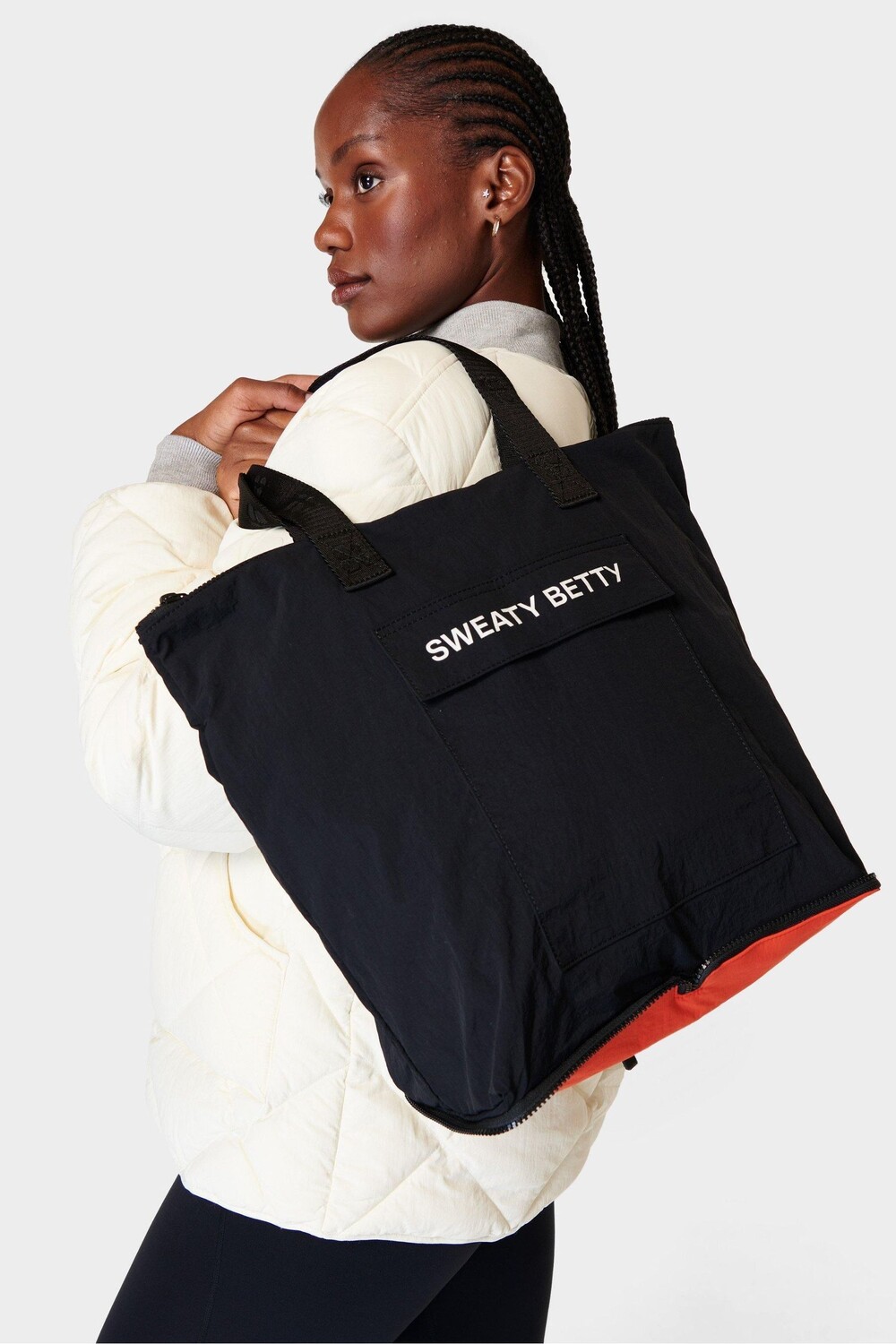 

Складная большая сумка Essentials Sweaty Betty, черный