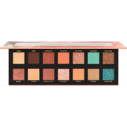 

Палитра теней Catrice Coral Crush Slim, 14 цветов, стойкая веганская