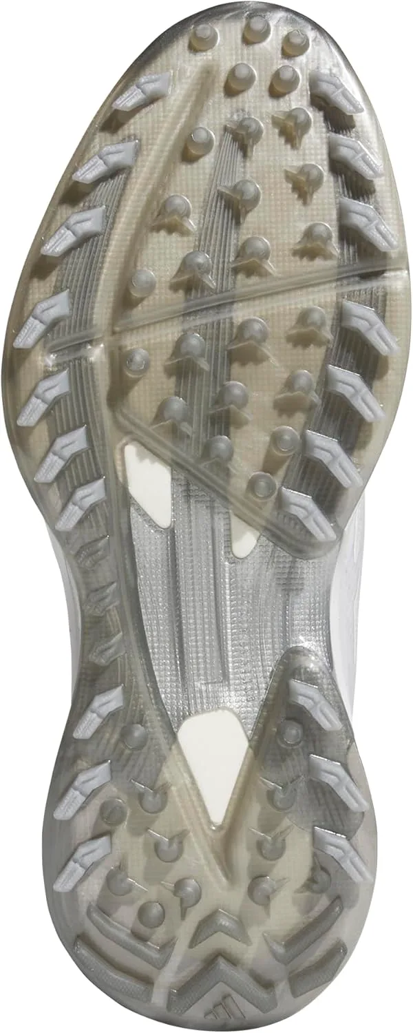 Мужские гольф-кроссовки Adidas Adizero ZG без шипов, белый/серый/металлик — фото 3