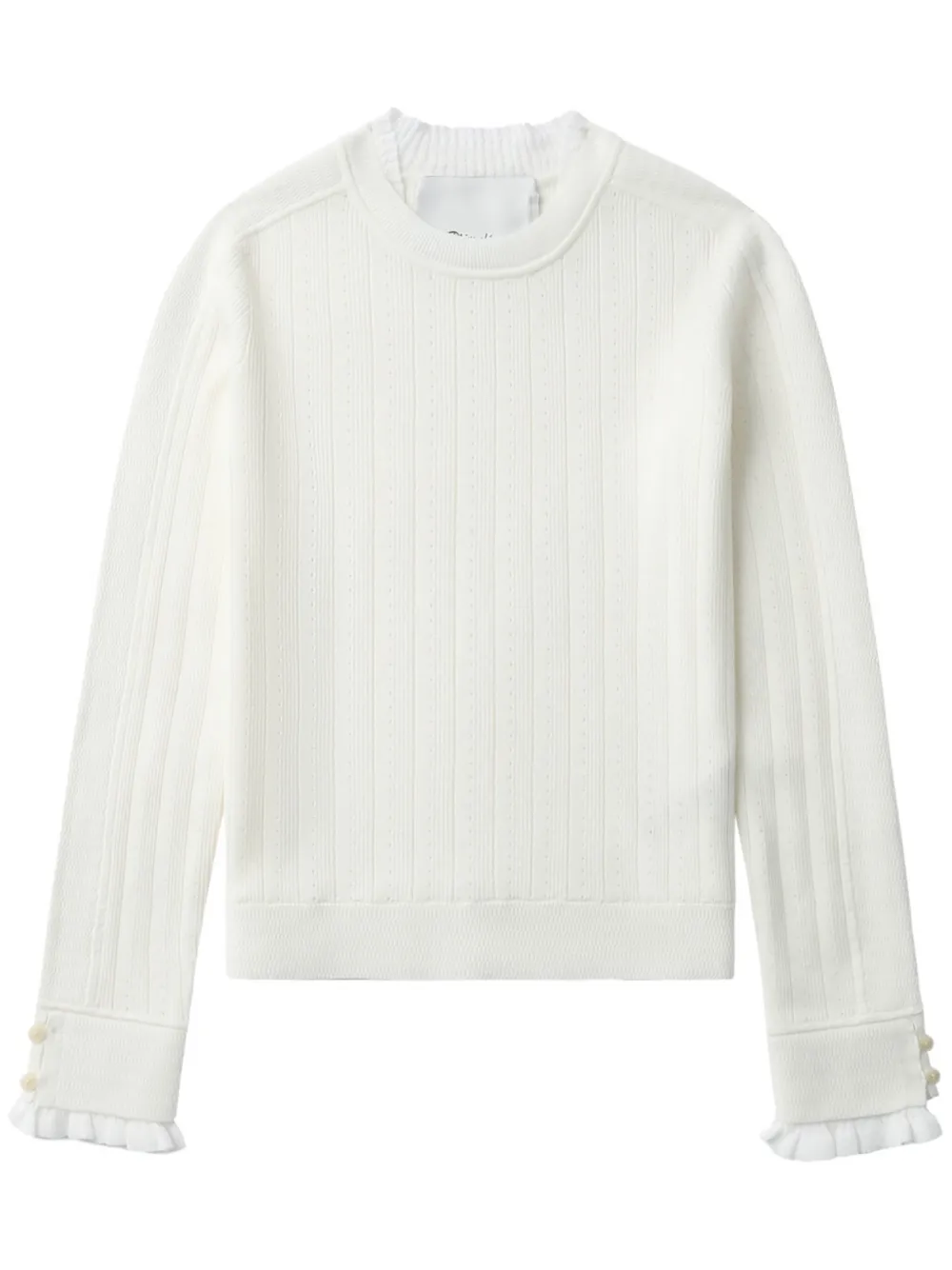 

Свитер Fluid в рубчик 3.1 Phillip Lim, белый