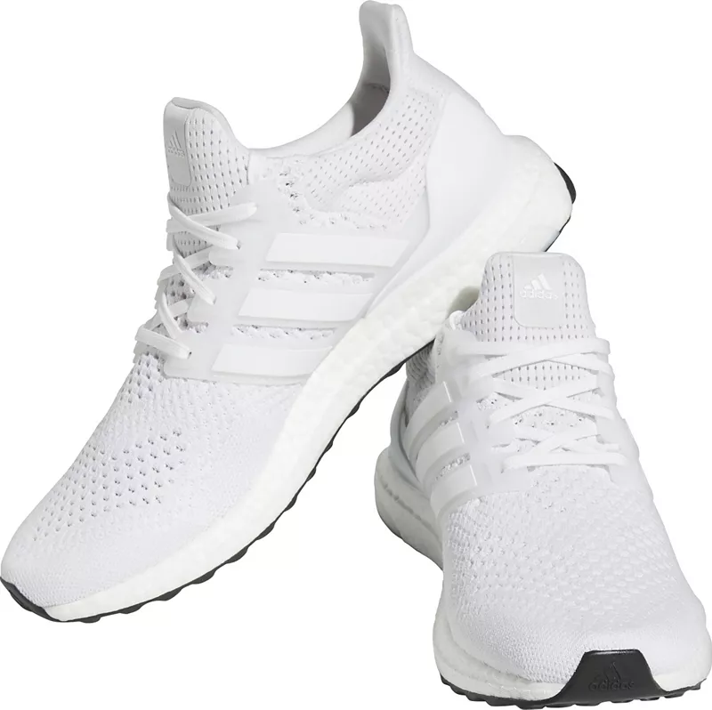 Мужские кроссовки Adidas Ultraboost 1.0 DNA, цвет Triple White — фото 4