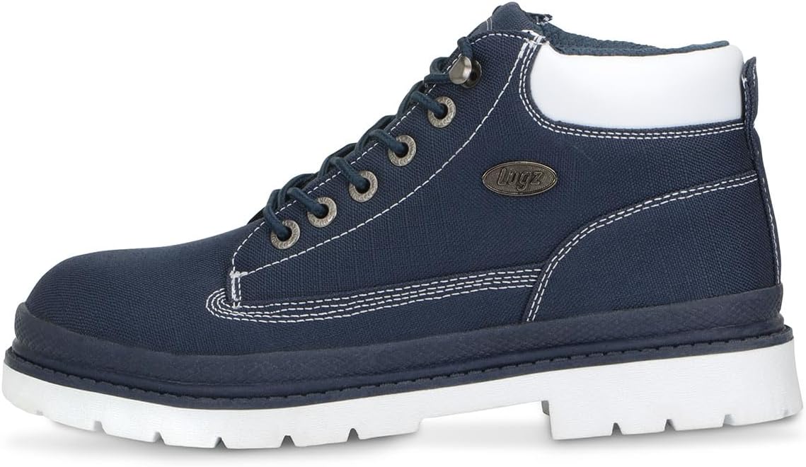 

Мужские модные ботинки Lugz Drifter-Ripstop, белый/синий/темно-синий