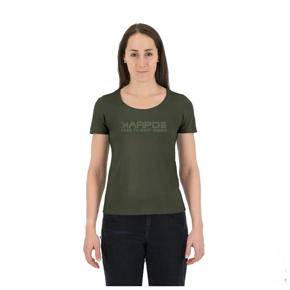 

Футболка с коротким рукавом Karpos Loma Cotton, зеленый