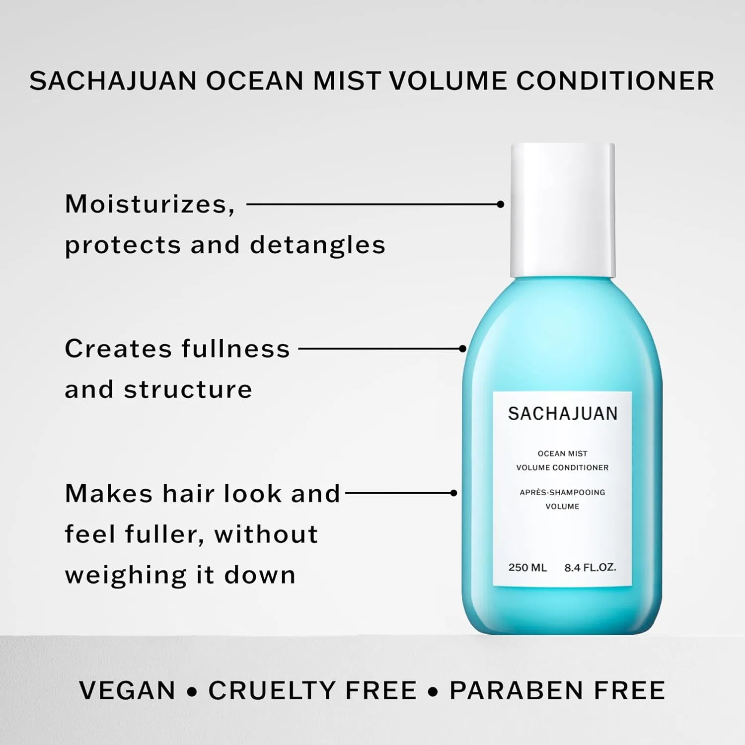 Кондиционер для объема SACHAJUAN Ocean Mist Volume Conditioner, 250 мл Sachajuan — фото 2