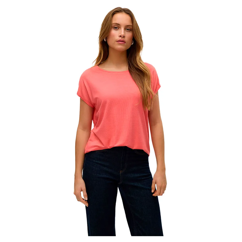 

Футболка с коротким рукавом Vero Moda Lava Glitter Stripe, оранжевый