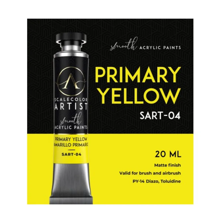 

Первичный желтый, Scalecolor Artist Paints - Reds, Yellows, Oranges, and Pinks