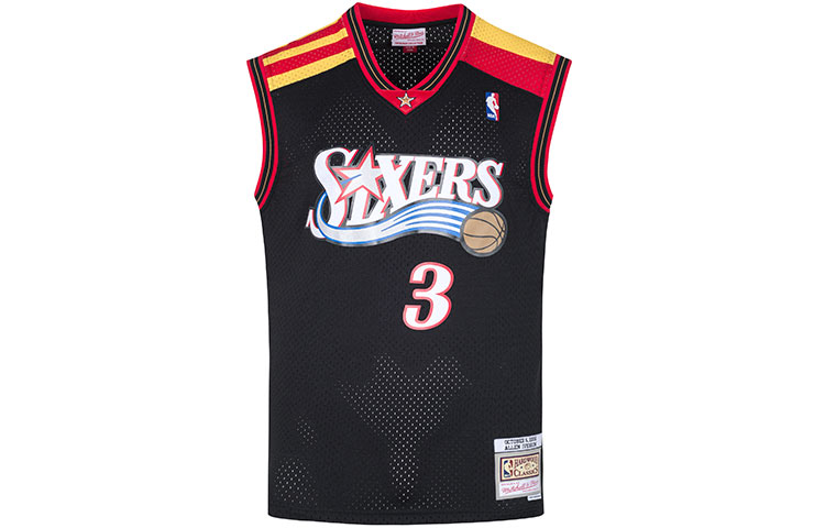 

Джерси Mitchell & Ness Authentic 'NBA Philadelphia 76ers 2006 07 Allen Iverson' Mitchell Ness, черный