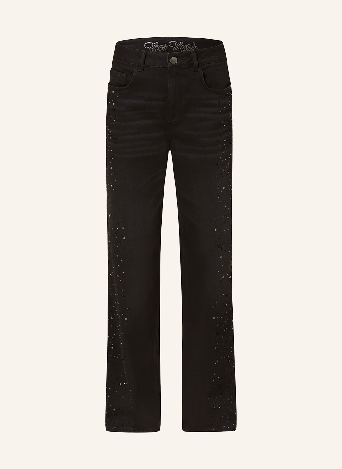 

Прямые джинсы mmrelee с драгоценными камнями MOS MOSH, цвет 861 DARK GREY