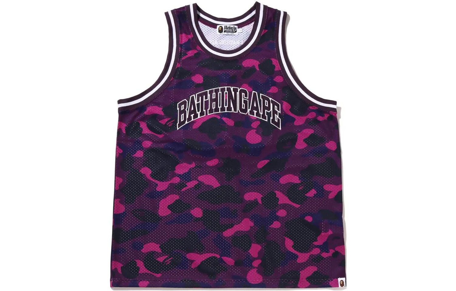 

Баскетбольная майка BAPE Color Camo A Bathing Ape, синий