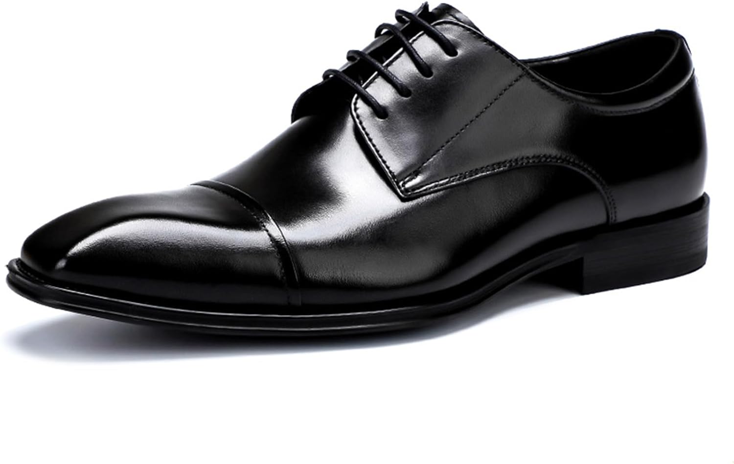 

Мужские лоферы с круглым носком, лодочные туфли из натуральной кожи, прогулочные туфли с пряжкой, повседневная кожаная обувь для мужчин Hlasmspe, черный