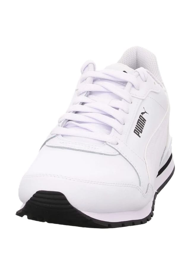 

Кроссовки "st runner v4" с кожаным логотипом Puma, белый