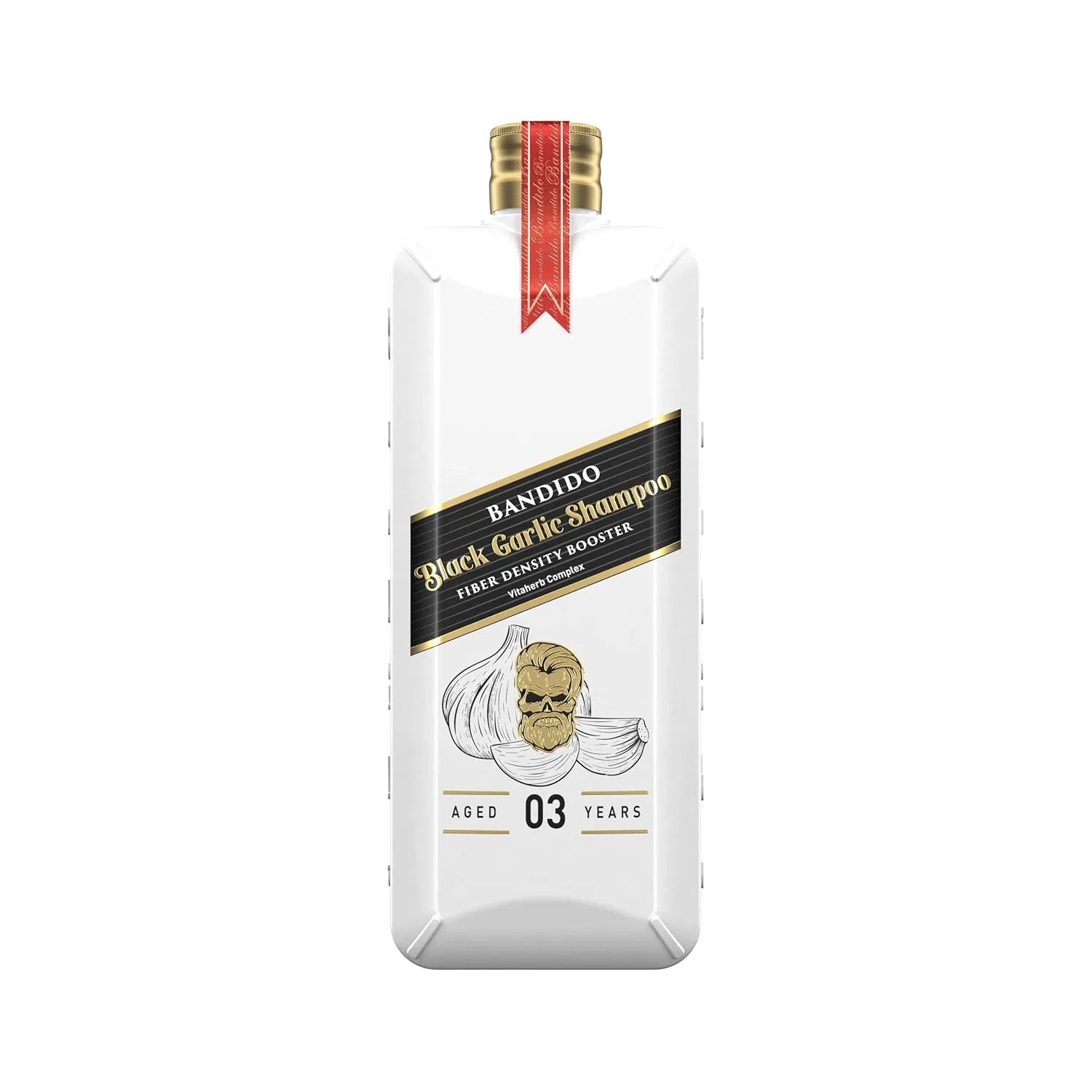 Мужской шампунь Bandido Black Garlic 350 мл с экстрактом черного чеснока Bandido